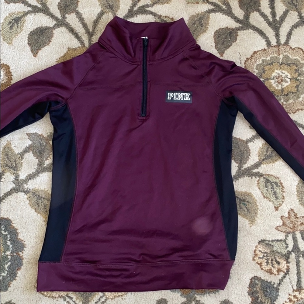 Pink Quarter Zip